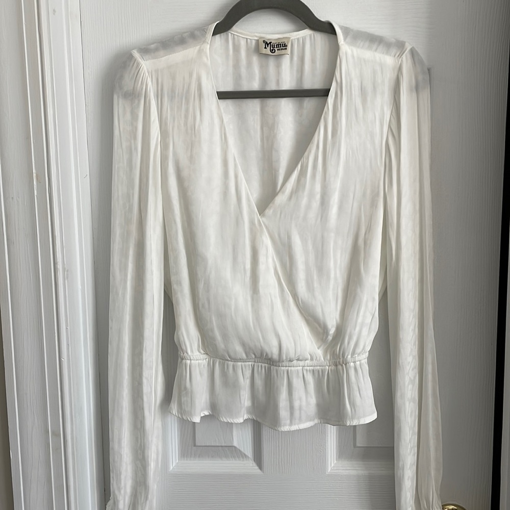 Show Me your Mumu peplum top
